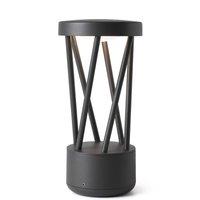 Netlighting Twist Outdoor Led Dark Grey Pedestal Lamp 10W 3000K IP65