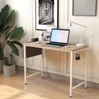 Kelvenix Computer Desk Study Table Laptop PC Study Table in Beige