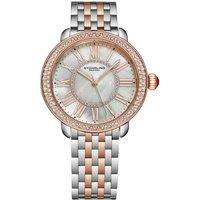 STHRLING Original Women's Regalia 4074 40mm Quartz Watch - MOP Dial, Stainless Steel Bracelet in Rose Gold