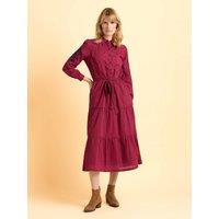 Brakeburn Women's Embers Dress in Burgundy | Size: 20