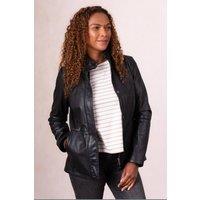 Lakeland Leather Women's 'Marie' Leather Jacket in Black | Size: 12
