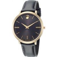 Movado Women's 0607091 Ultra Slim 35mm Quartz Watch in Black