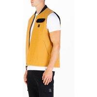 Luke 1977 Men's Vyrnwy Gilet in Yellow | Size: Large