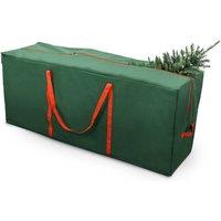 Keplin Christmas Tree Storage Bag - Foldable, Heavy Duty, 600D (9ft Tree Bag) in Green | Size: XL