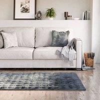 New Edge Blinds Deluxe Fur Rug in Grey | Size: 80 cm x 150 cm