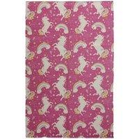 New Edge Blinds Printed Rug - Unicorns | Size: 60 cm x 90 cm