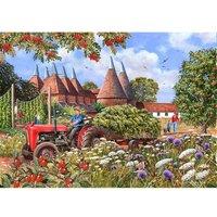 The House Of Puzzles Oast Houses, BIG 500 Piece Jigsaw Puzzle