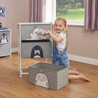 Liberty House Toys Arctic 3 Drawer Storage Chest in Grey