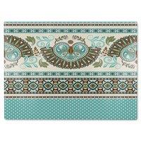 Benjamin Tate Design Egyptian Greek Roman Style Glass Chopping Board in Natural
