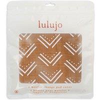 Lulujo Cotton Fitted Crib Sheet - Mudcloth (81cm x 43cm) | Size: 81 cm x 43 cm