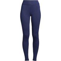 Lands' End Women's Plus Serious Sweats Fleece-lined Leggings in Navy | Size: 24L