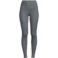 Lands' End Women's Plus Serious Sweats Fleece-lined Leggings in Charcoal | Size: 24L
