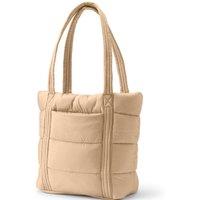 Lands' End Women's Wanderweight Tote Bag in Tan