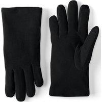 Lands' End Women's Touchscreen Suede Gloves in Black | Size: Small