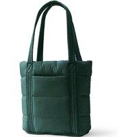 Lands' End Women's Wanderweight Tote Bag in Bottle Green