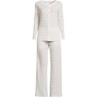 Lands' End Women's Waffle Floral Print Pyjama Set | Size: 16-18