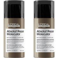 L'Oreal Professionnel Serie Expert Absolut Repair Molecular Leave-In-Mask 100ml Double in Clear