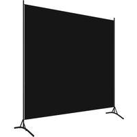 Berkfield Home 1-Panel Room Divider Black 175x180 cm