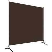 Berkfield Home 1-Panel Room Divider Brown 175x180 cm