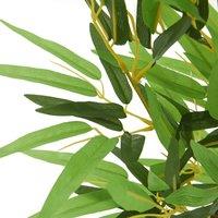 Berkfield Home Artificial Bamboo Tree 368 Leaves 80 cm Green