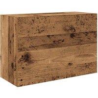 Berkfield Home Bathroom Wall Cabinet Old Wood 60x25x40 cm Engineered Wood in Brown | Size: 60 x 25 x 40 cm
