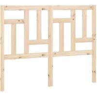 Berkfield Home Bed Headboard 165.5x4x100 cm Solid Wood Pine in Light Brown