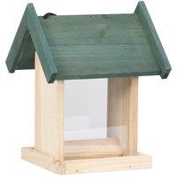Berkfield Home Bird Feeders 4 pcs Firwood in Beige