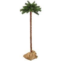 Berkfield Home Christmas Tree with LEDs 120 cm in Green