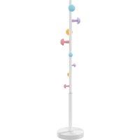Berkfield Home Coat Stand White 172 cm Powder-coated Iron