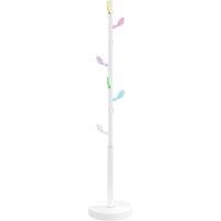 Berkfield Home Coat Stand White 172 cm Powder-coated Iron