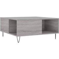 Berkfield Home Coffee Table Grey Sonoma 80x80x36.5 cm Engineered Wood