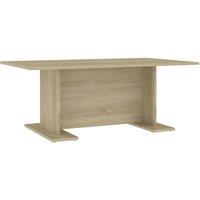 Berkfield Home Coffee Table Sonoma Oak 103.5x60x40 cm Engineered Wood in Light Tan