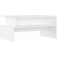 Berkfield Home Coffee Table White 90x55x42.5 cm Engineered Wood