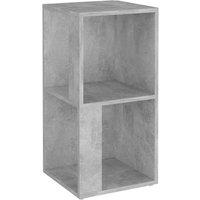 Berkfield Home Corner Cabinet Concrete Grey 33x33x67 cm Engineered Wood | Size: 33 x 33 x 67 cm