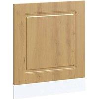 Berkfield Home Dishwasher Panel Kalmar Artisan Oak 60x1.5x67 cm Engineered Wood in Brown