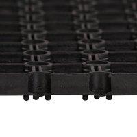 Berkfield Home Door Mat Rectangular 40x60 cm Rubber in Black
