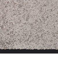 Berkfield Home Doormat Grey 40x60 cm