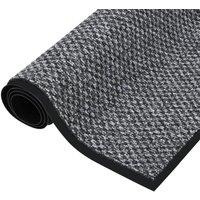 Berkfield Home Doormat Grey 90x150 cm