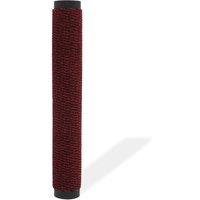 Berkfield Home Dust Control Mat Rectangular Tufted 40x60 cm Red