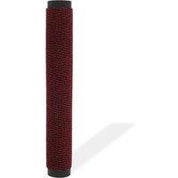 Berkfield Home Dust Control Mat Rectangular Tufted 80x120 cm Red