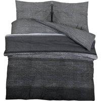 Berkfield Home Duvet Cover Set Dark Grey 260x220 cm Cotton