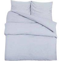 Berkfield Home Duvet Cover Set Grey 135x200 cm Cotton