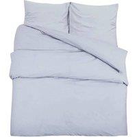 Berkfield Home Duvet Cover Set Grey 200x200 cm Cotton