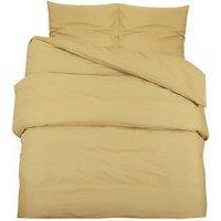 Berkfield Home Duvet Cover Set Taupe 135x200 cm Light-weight Microfiber