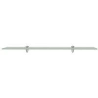 Berkfield Home Floating Shelf Glass 80x20 cm 8 mm in Clear