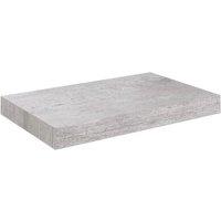 Berkfield Home Floating Wall Shelf Concrete Grey 23x23.5x3.8 cm MDF