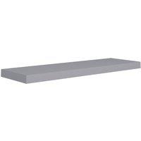 Berkfield Home Floating Wall Shelf Grey 80x23.5x3.8 cm MDF