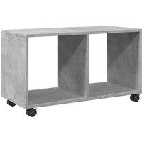 Berkfield Home vidaXL Rolling Cabinet Concrete Grey 72x33x42.5 cm Engineered Wood