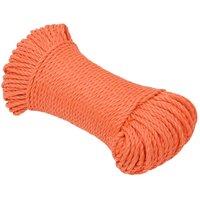 Berkfield Home Work Rope Orange 6 mm 100 m Polypropylene