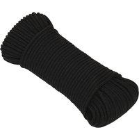 Berkfield Home Work Rope Black 3 mm 500 m Polyester